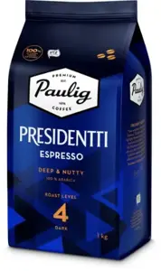 Kavos pupelės PAULIG PRESIDENTTI Espresso, 1 kg