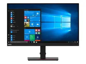 Monitorius Lenovo ThinkVision T27q-20, 68.6 cm (27"), 2560 x 1440 pixels, Quad HD, LCD, 6 ms, Black