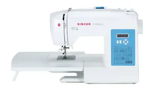Singer siuvimo mašina 6160 Brilliance Dygsnių skaičius 60, Sagų skaičius 6, Balta