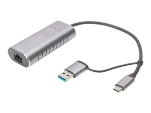 DIGITUS USB3.0/USB C 3.1 į 2,5G Ethernet adapteris